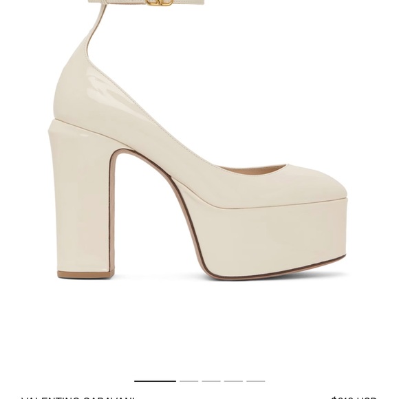 Classy Valentino Garavani Tan-Go Platform Pumps in Patent Leather EU,40 - Picture 4 of 7